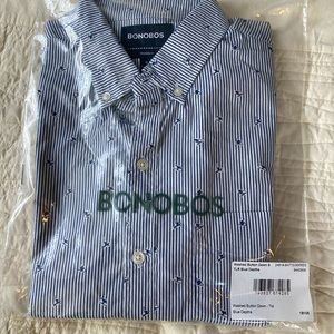Bonobos Washed Button Down Ski Shirt